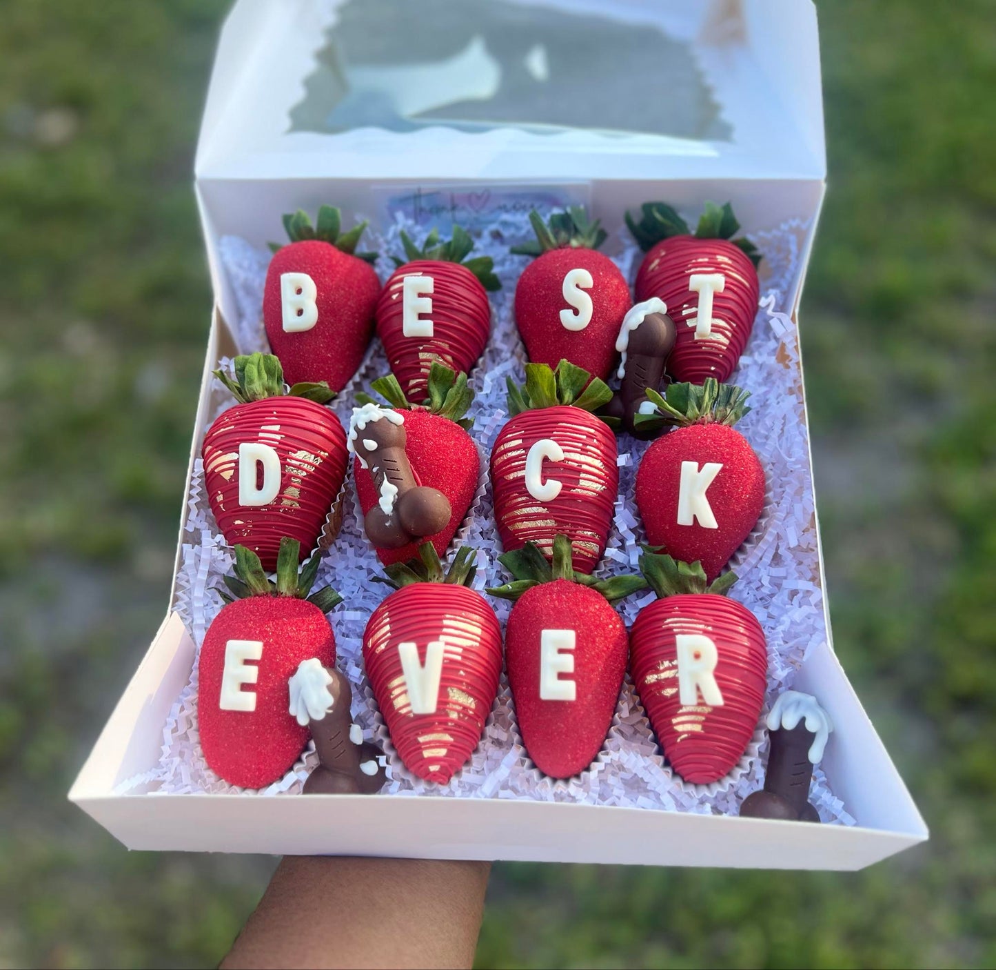 Dozen Custom Strawberries